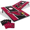 YouTheFan NFL 2′ x 3′ Portable Cornhole Game with Logo Bags(Arizona Cardinals)