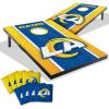 YouTheFan NFL 2′ x 3′ Portable Cornhole Game with Logo Bags(Los Angeles Rams)