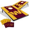 YouTheFan NFL 2′ x 3′ Portable Cornhole Game with Logo Bags(Washington Commanders)