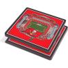 YouTheFan NFL Green Bay Packers 3D StadiumView Coasters – Lambeau Field(Tampa Bay Buccaneers)