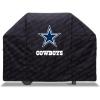 YouTheFan NFL Heavy Duty Waterproof Grill Cover – UV Resistant, Durable Polyester BBQ Cover, Weatherproof Protection for Outdoor Gas or Charcoal Grills, for Grills up to 5’ Wide(Dallas Cowboys)