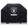 YouTheFan NFL Heavy Duty Waterproof Grill Cover – UV Resistant, Durable Polyester BBQ Cover, Weatherproof Protection for Outdoor Gas or Charcoal Grills, for Grills up to 5’ Wide(Las Vegas Raiders)