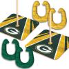 YouTheFan NFL Horseshoe Bags Game(Green Bay Packers)