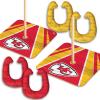 YouTheFan NFL Horseshoe Bags Game(Kansas City Chiefs)