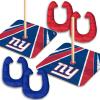 YouTheFan NFL Horseshoe Bags Game(New York Giants)