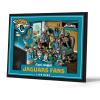 YouTheFan Officially-licensed NFL Purebred 3D Wall Art – Humorous original hand-drawn cartoon artwork, multi-layer, funny gift, indoor team decor(Jacksonville Jaguars)
