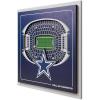 YouTheFan Officially-licensed NFL Stadium Series 3D Wall Art – multi-layer team stadium replica, detailed sports fan gift, indoor decor(Dallas Cowboys)