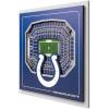 YouTheFan Officially-licensed NFL Stadium Series 3D Wall Art – multi-layer team stadium replica, detailed sports fan gift, indoor decor(Indianapolis Colts)