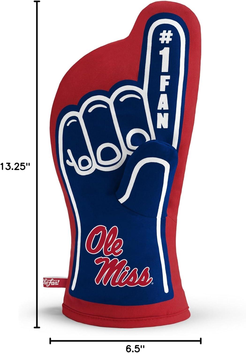 imageYouTheFan NCAA 1 Oven MittMississippi Rebels