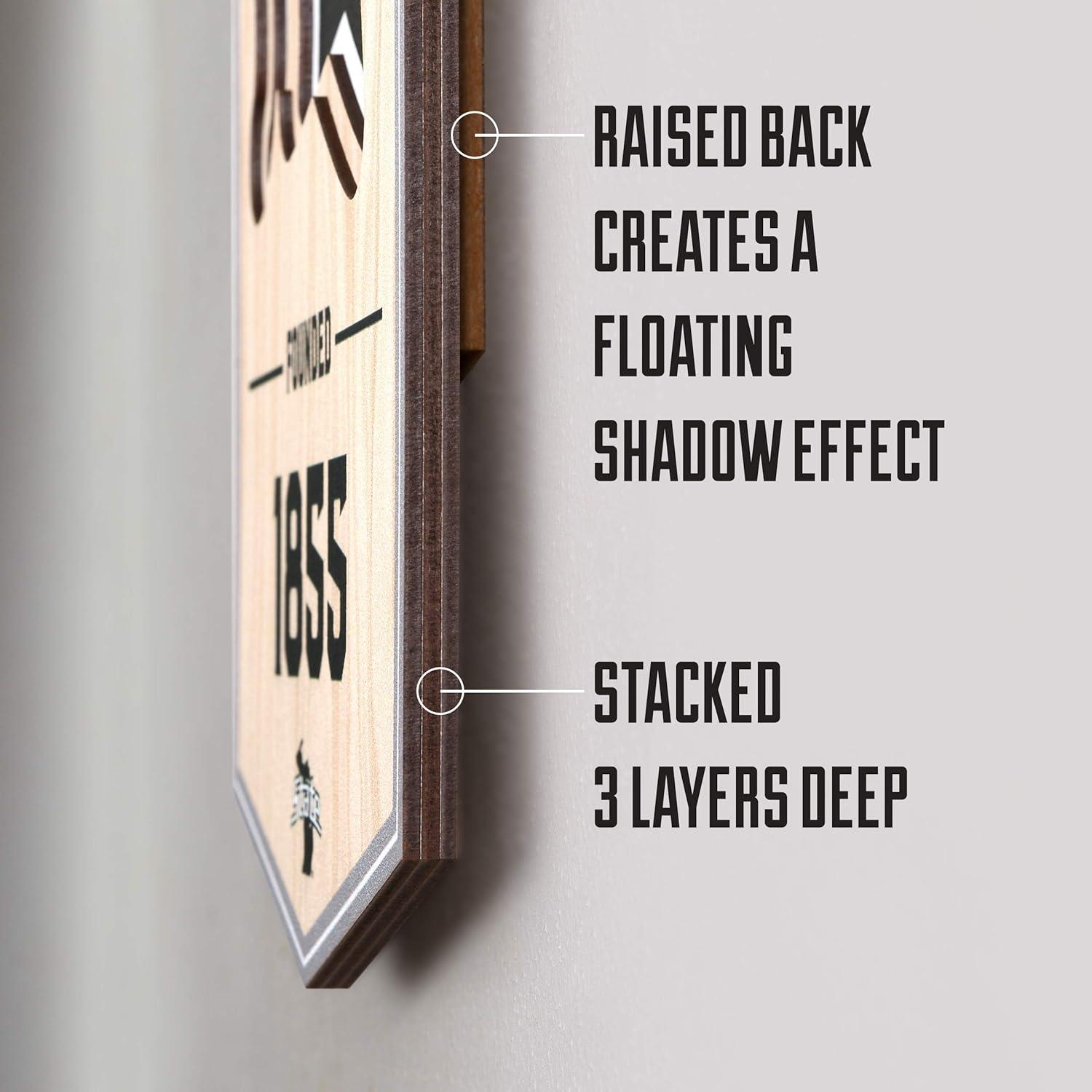 imageYouTheFan NCAA 3D StadiumView 8x32 BannerMichigan Wolverines