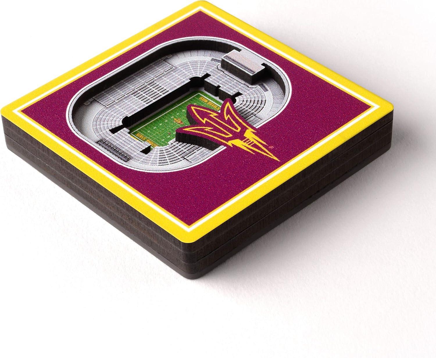 imageYouTheFan NCAA 3D StadiumView MagnetArizona State Sun Devils