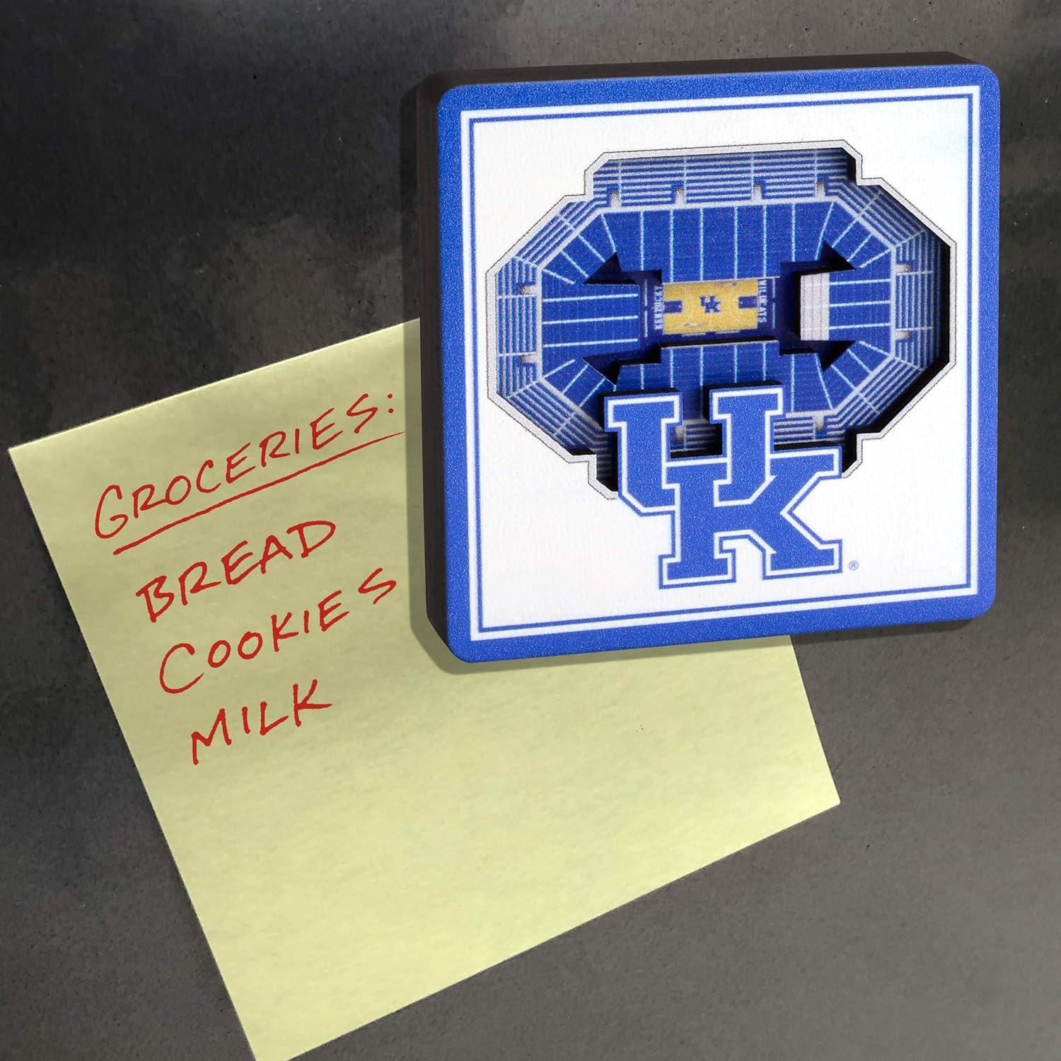 imageYouTheFan NCAA 3D StadiumView MagnetKentucky Wildcats