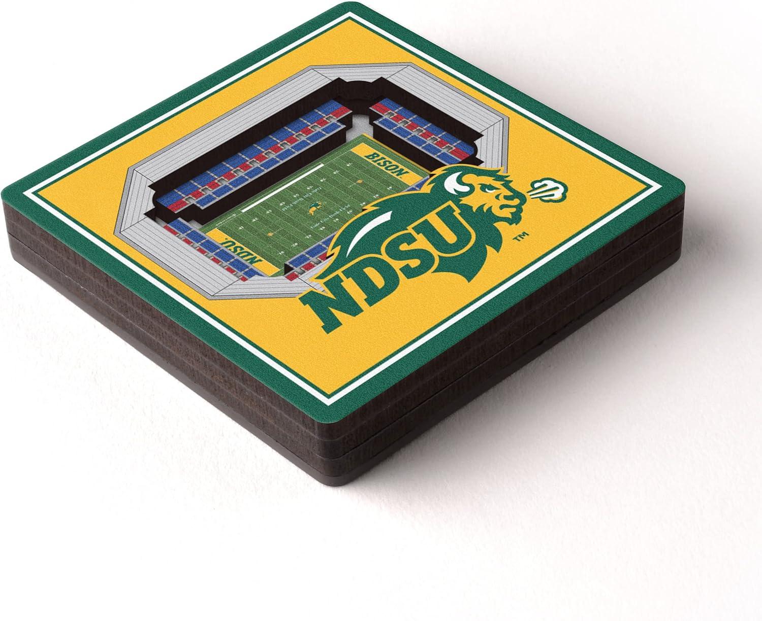 imageYouTheFan NCAA 3D StadiumView MagnetNorth Dakota State Bison