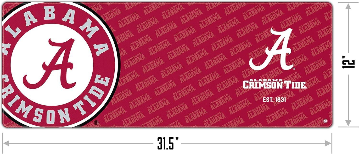 imageYouTheFan NCAA Alabama Crimson Tide Logo Series Desk Pad SMU