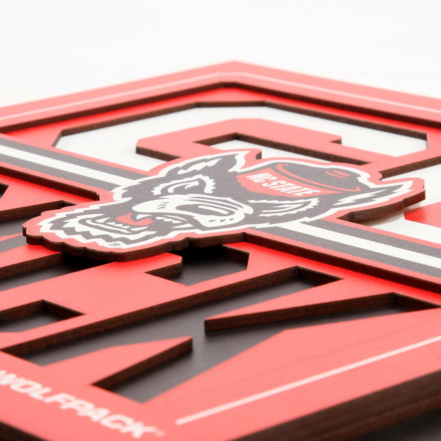 imageYouTheFan NCAA Arizona State Sun Devils Slogan Series 3D Wall ArtNC State Wolfpack