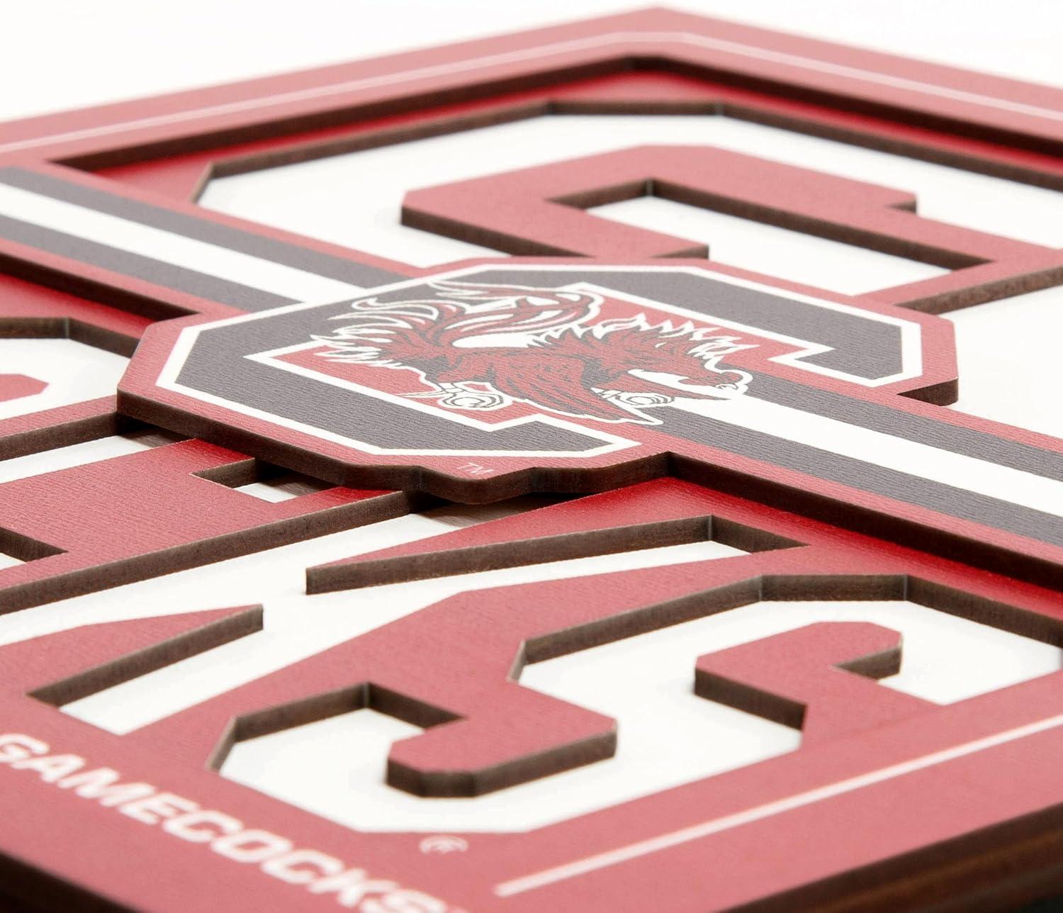 imageYouTheFan NCAA Arizona State Sun Devils Slogan Series 3D Wall ArtSouth Carolina Gamecocks