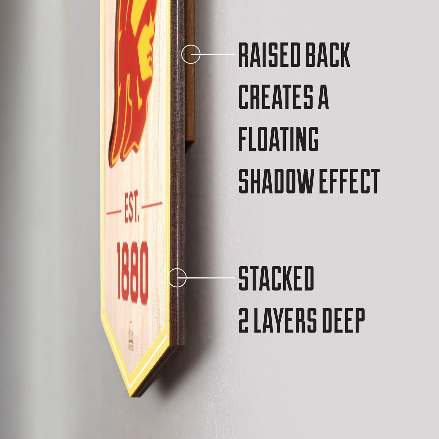 imageYouTheFan NCAA Arkansas Razorbacks 3D Stadium 6x19 Banner Donald W Reynolds Razorback StadiumOregon State Beavers