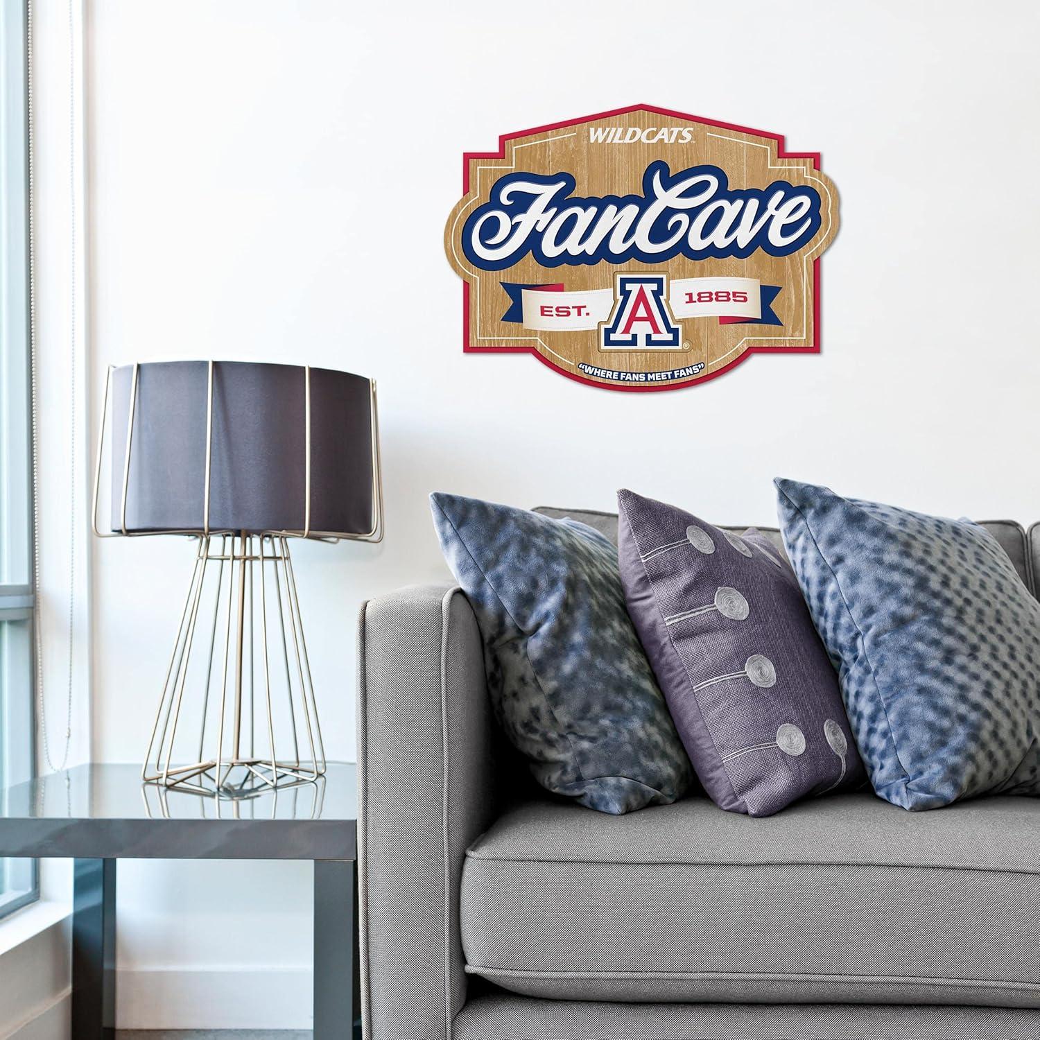 imageYouTheFan NCAA Fan Cave SignArizona Wildcats