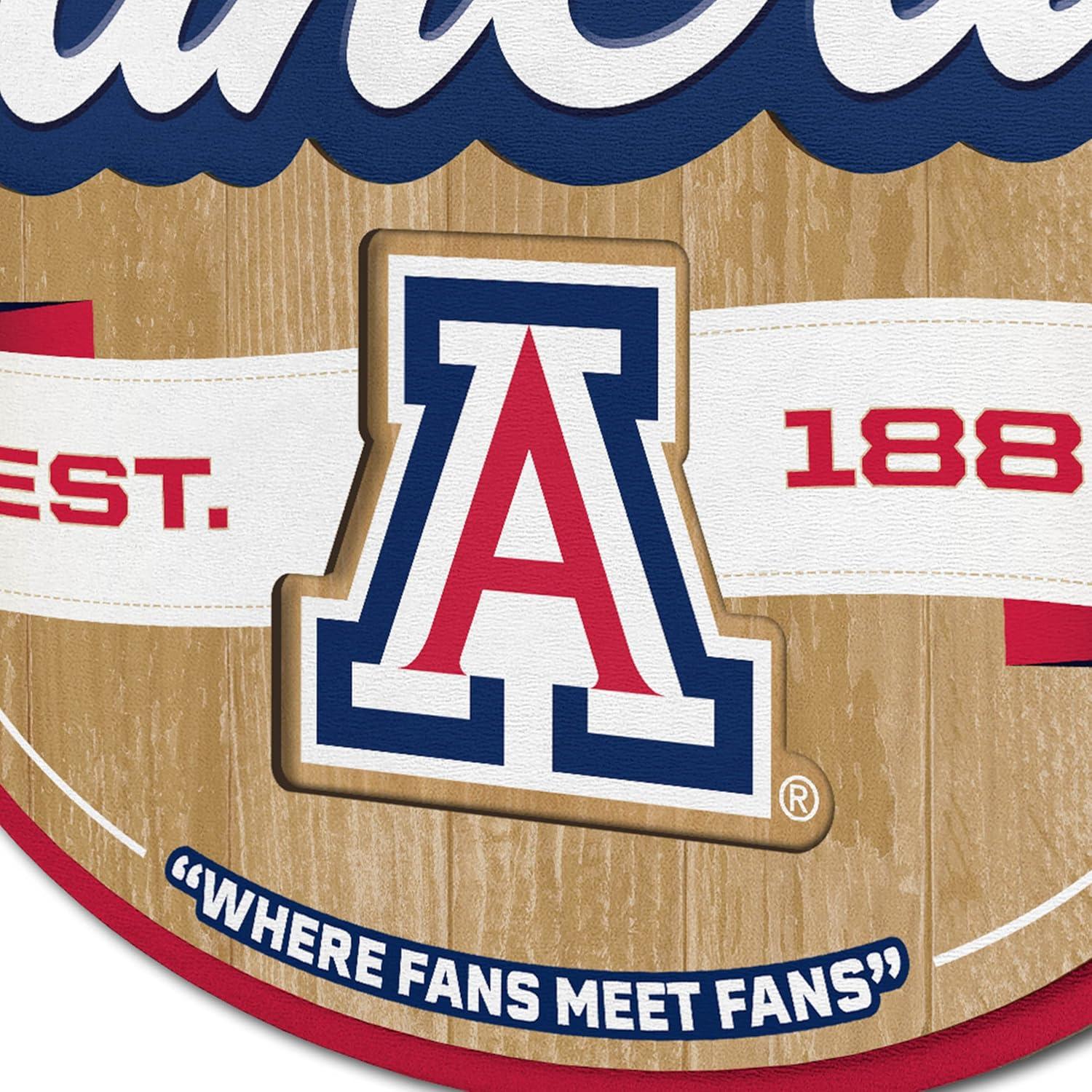 imageYouTheFan NCAA Fan Cave SignArizona Wildcats