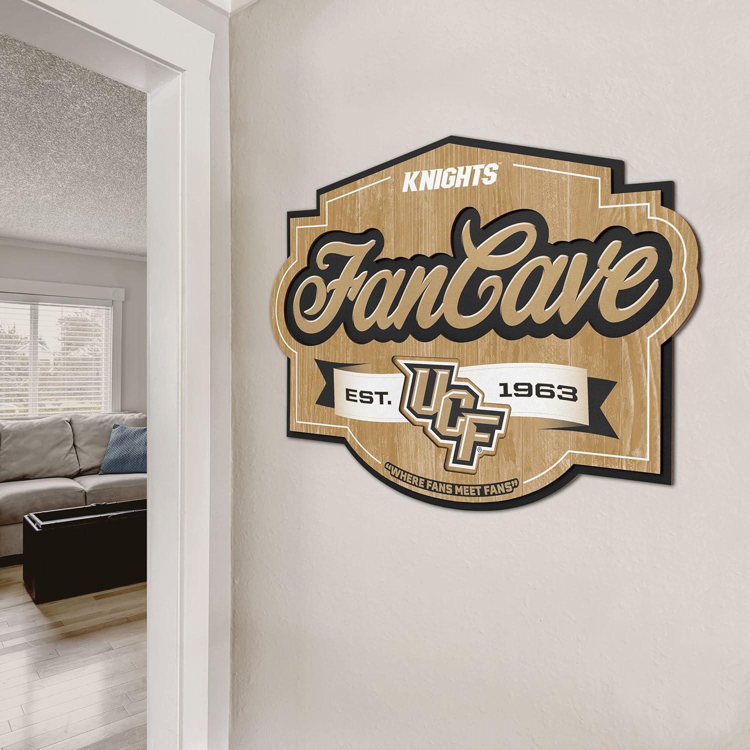 imageYouTheFan NCAA Fan Cave SignCentral Florida Knights