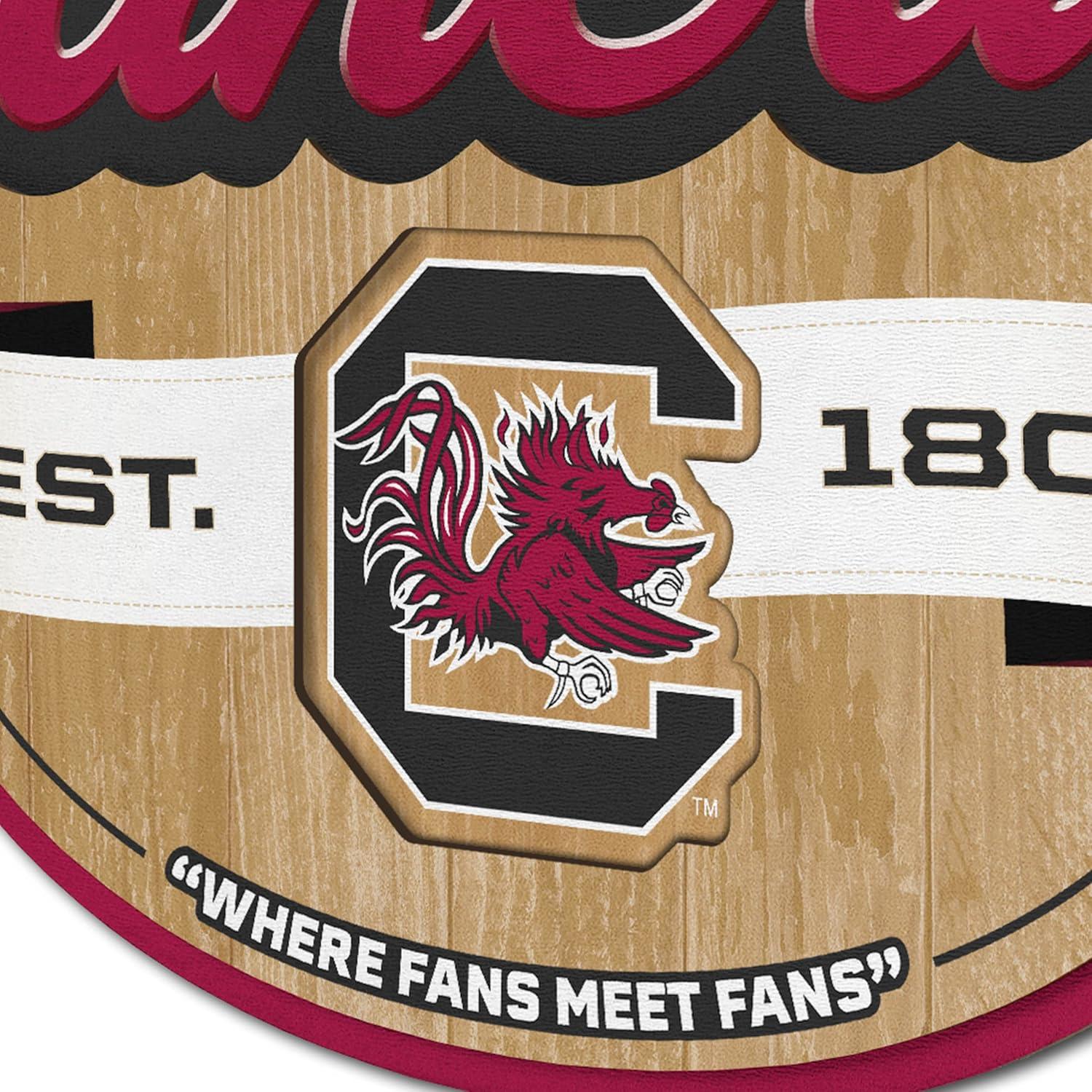 imageYouTheFan NCAA Fan Cave SignSouth Carolina Gamecocks