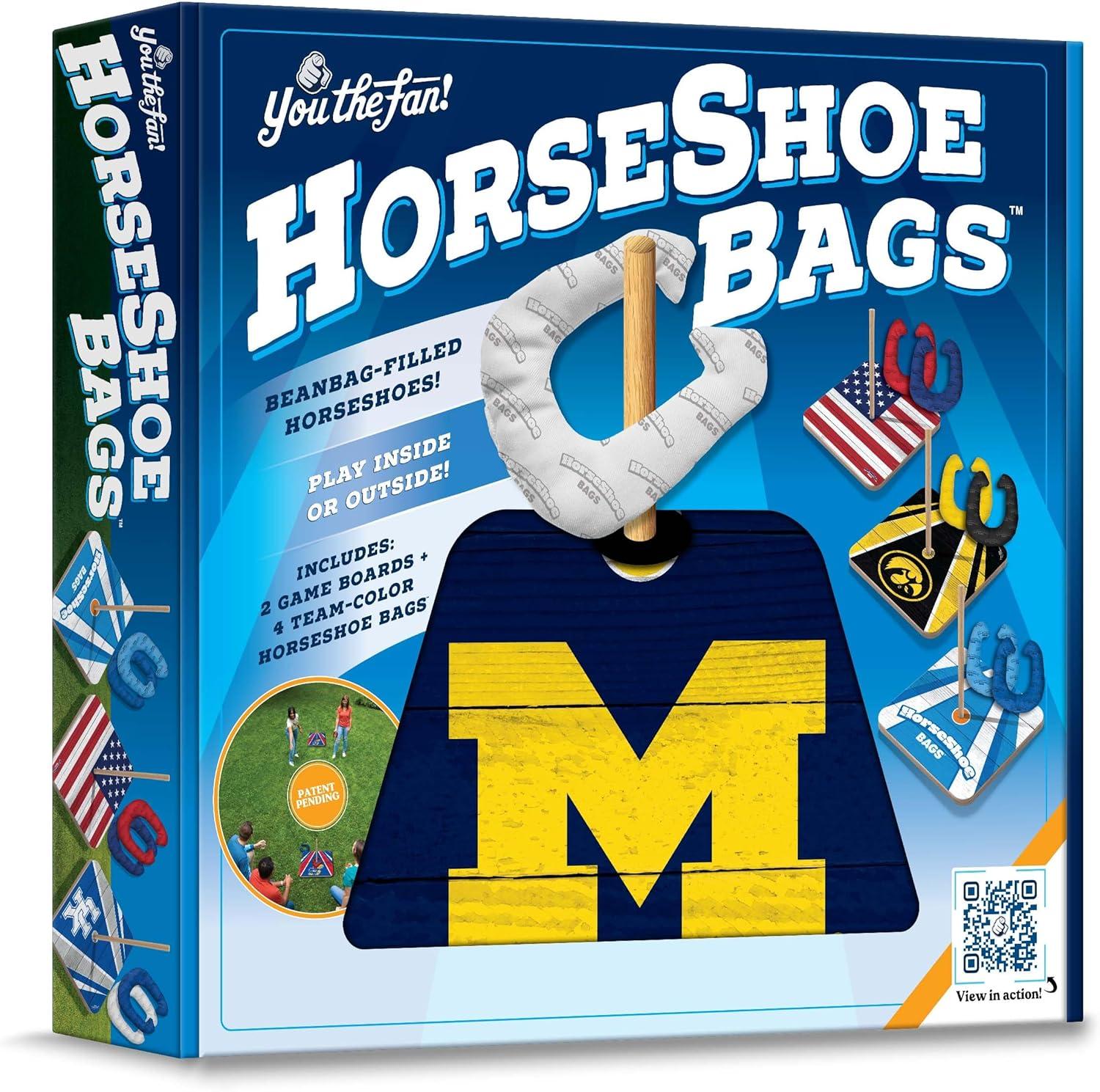 imageYouTheFan NCAA HorseShoe Bags GameMichigan Wolverines