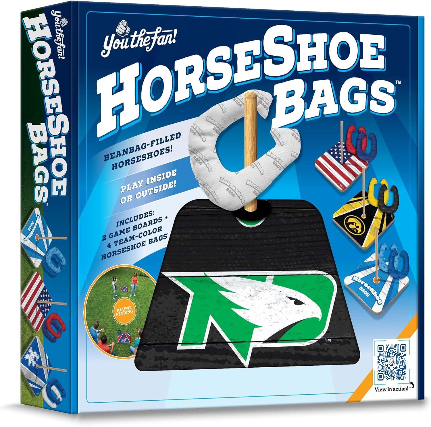 imageYouTheFan NCAA HorseShoe Bags GameND Fighting Hawk