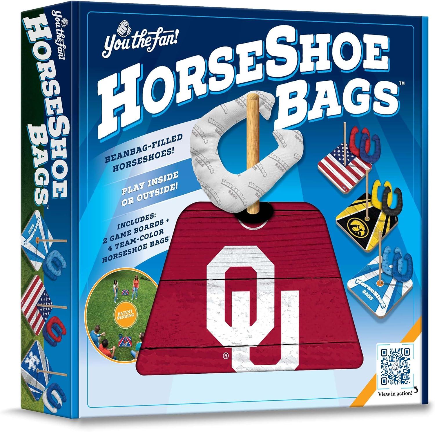 imageYouTheFan NCAA HorseShoe Bags GameOklahoma Sooners