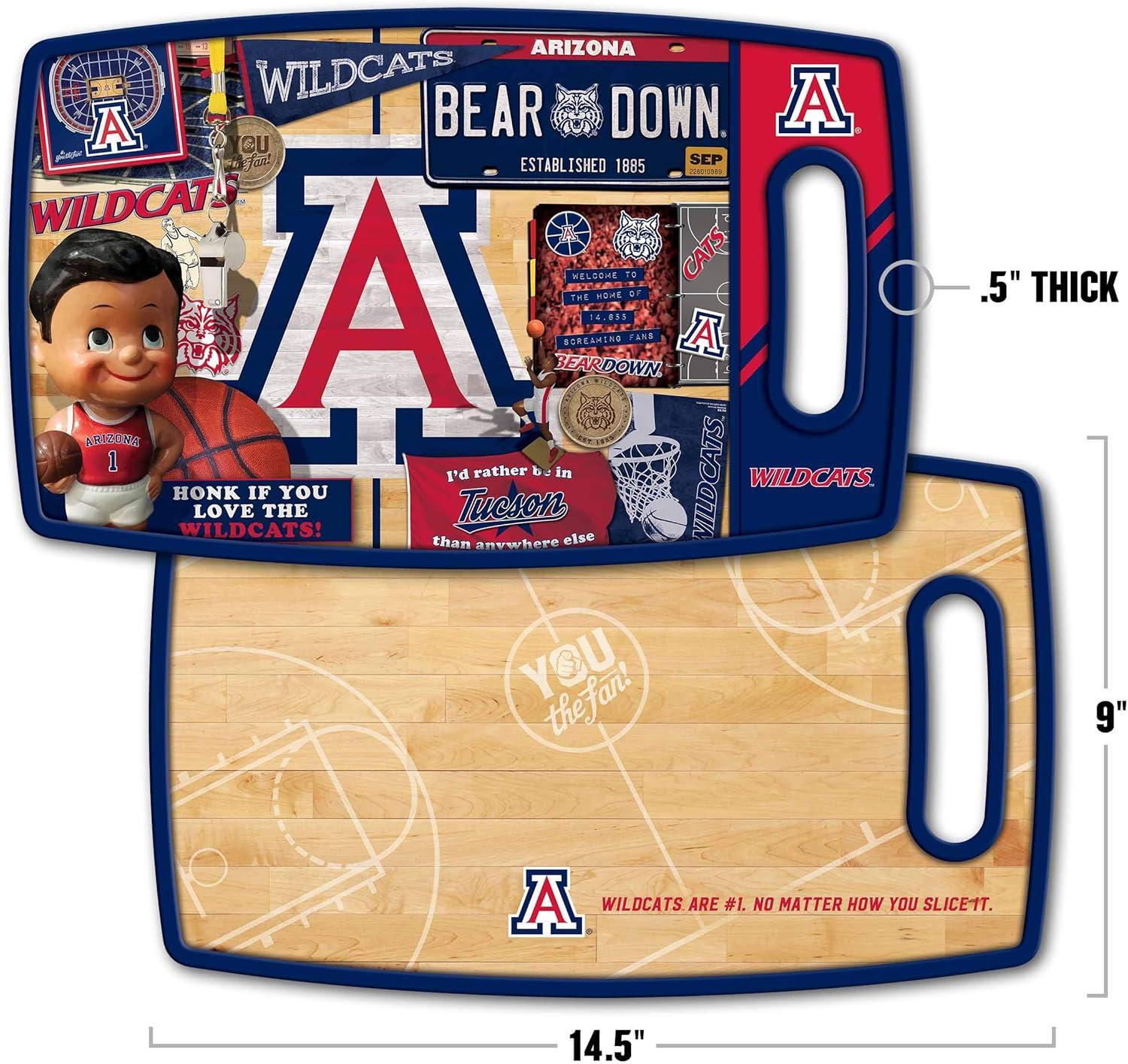 imageYouTheFan NCAA Retro Series Cutting BoardArizona Wildcats