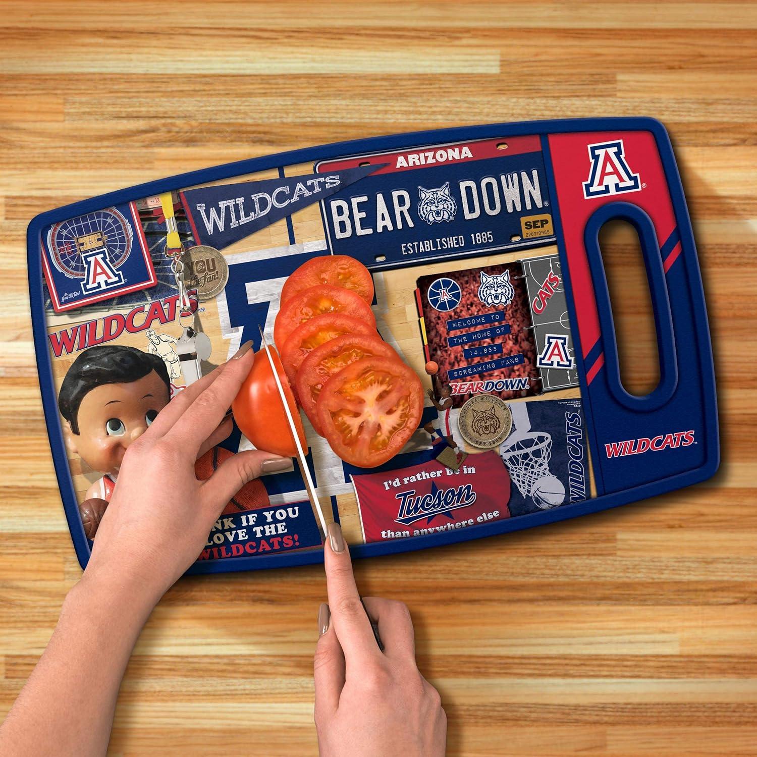 imageYouTheFan NCAA Retro Series Cutting BoardArizona Wildcats