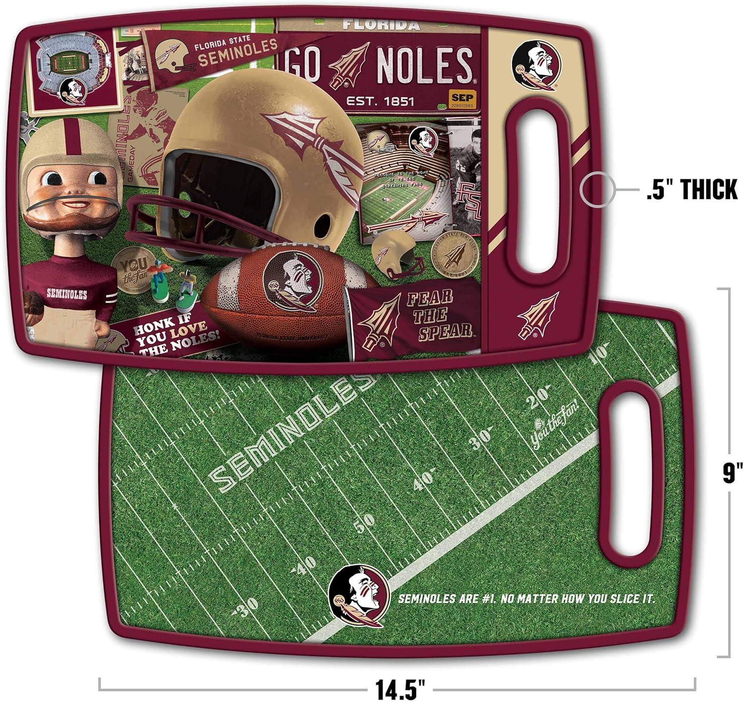 imageYouTheFan NCAA Retro Series Cutting BoardFlorida State Seminoles