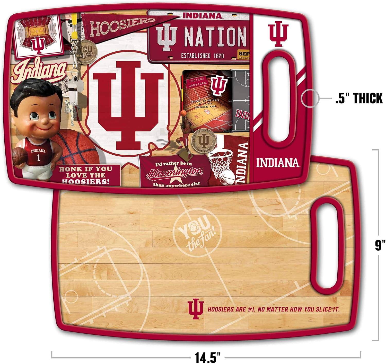 imageYouTheFan NCAA Retro Series Cutting BoardIndiana Hoosiers