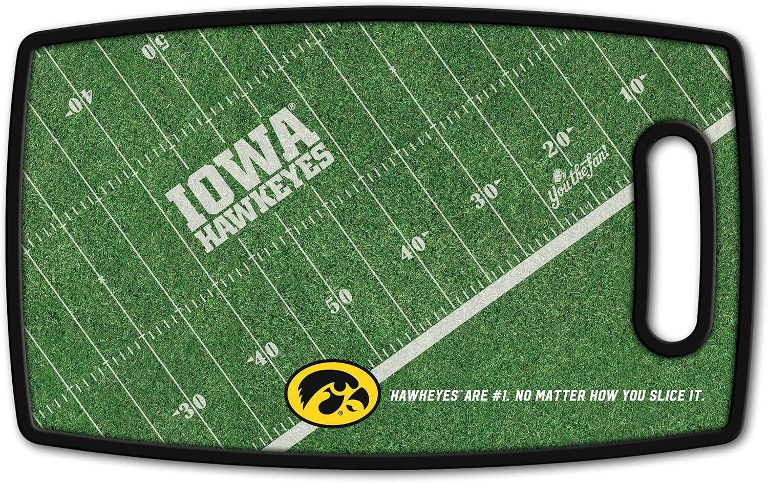 imageYouTheFan NCAA Retro Series Cutting BoardIowa Hawkeyes