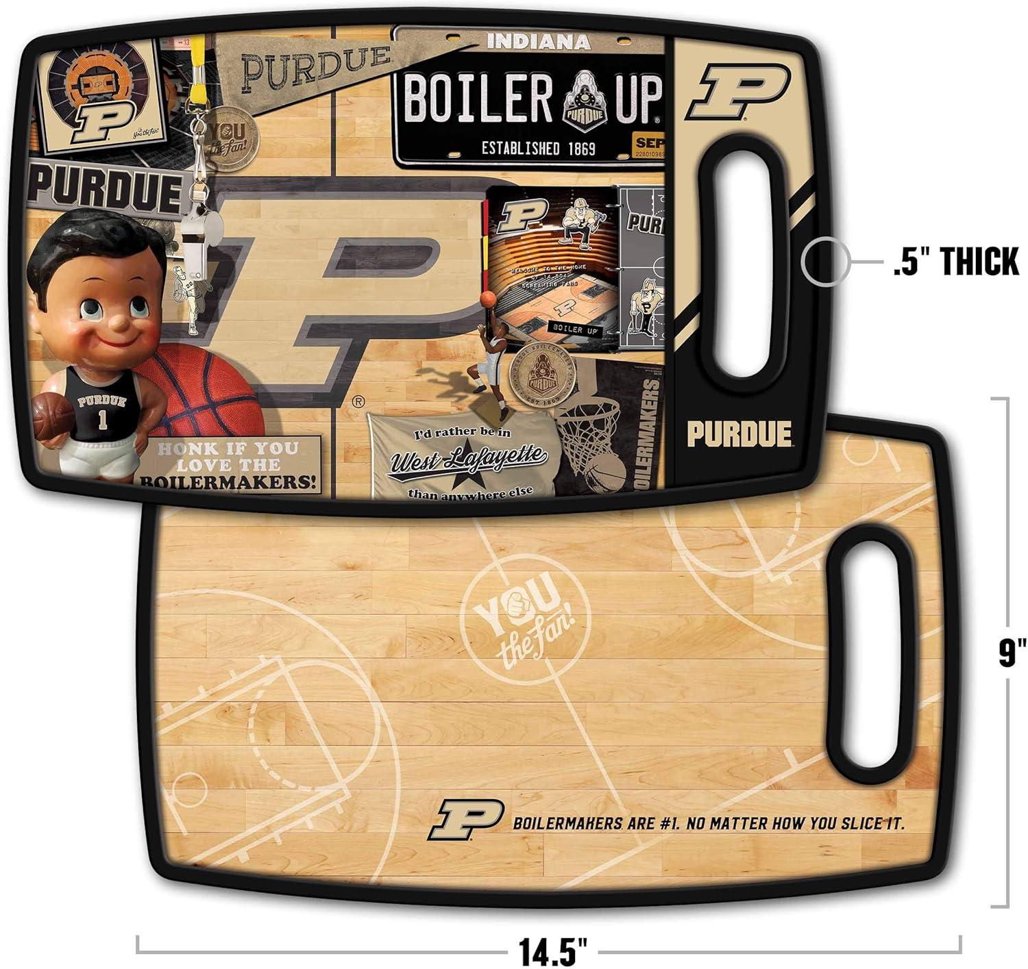 imageYouTheFan NCAA Retro Series Cutting BoardPurdue Boilermakers BB