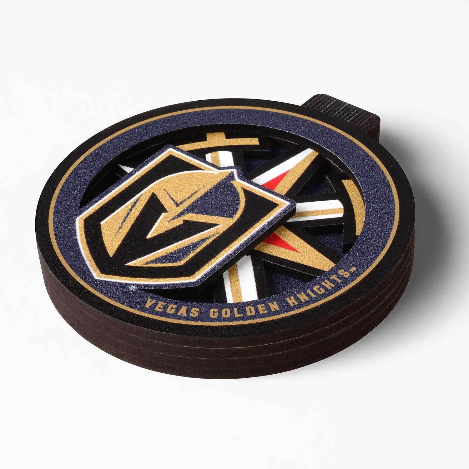imageYouTheFan NHL 3D Logo Series OrnamentVegas Golden Knights