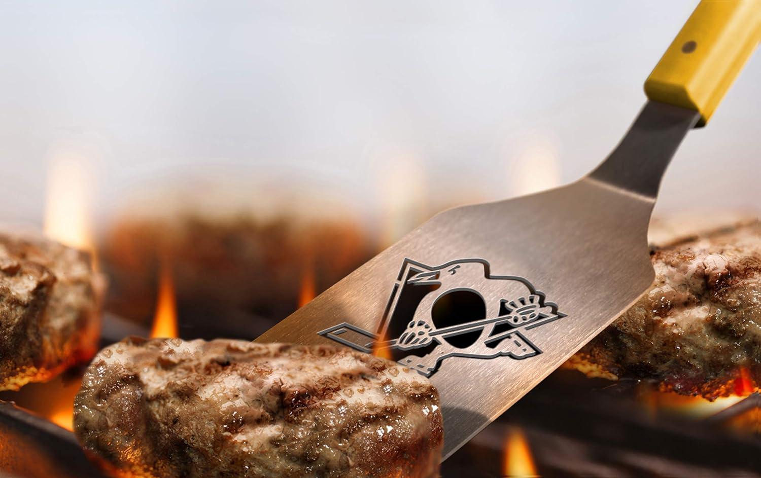 imageYouTheFan NHL 3PC Spirit Series BBQ Grill SetPittsburgh Penguins