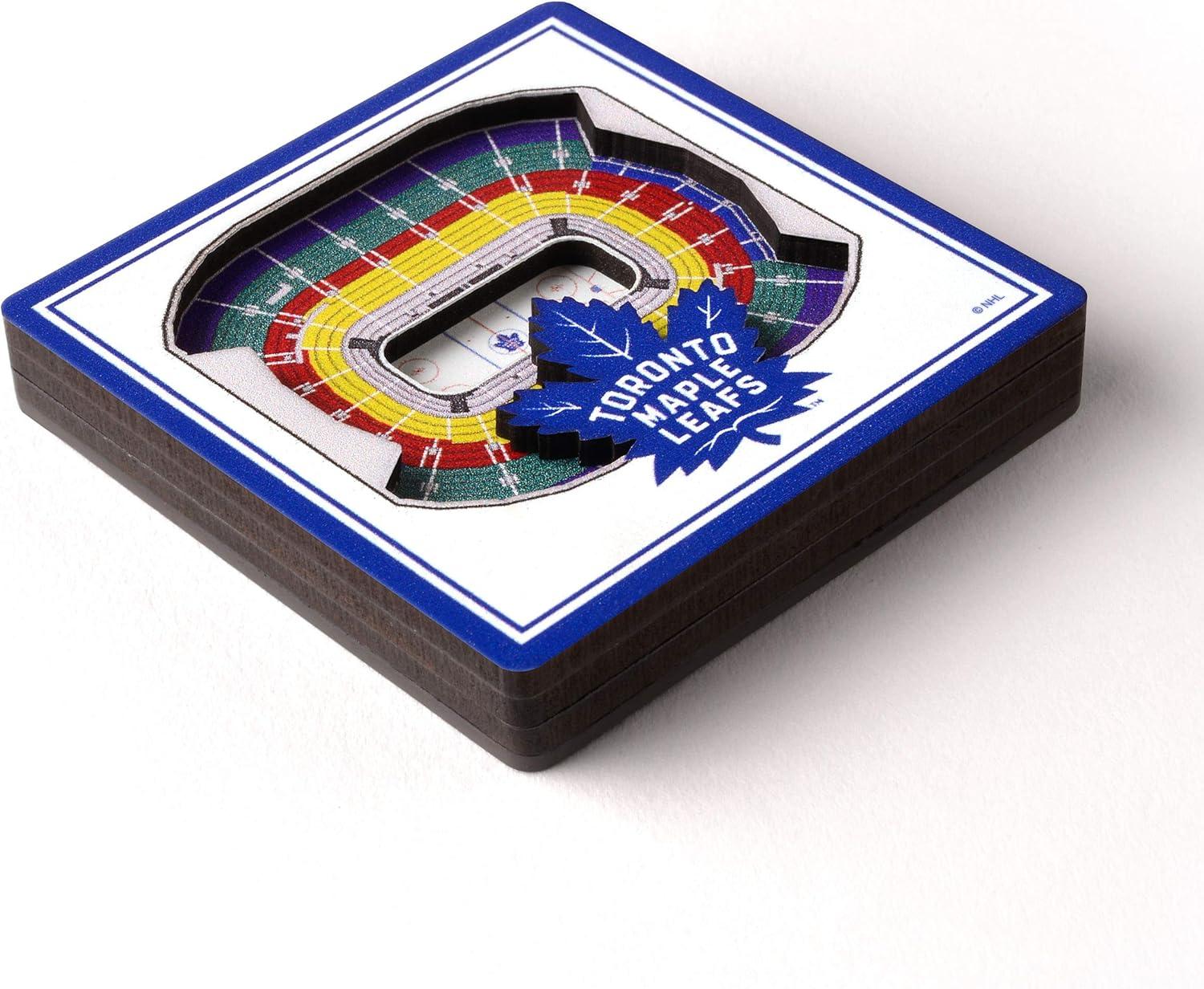 imageYouTheFan NHL Boston Bruins 3D StadiumView Magnets TD GardenToronto Maple Leafs