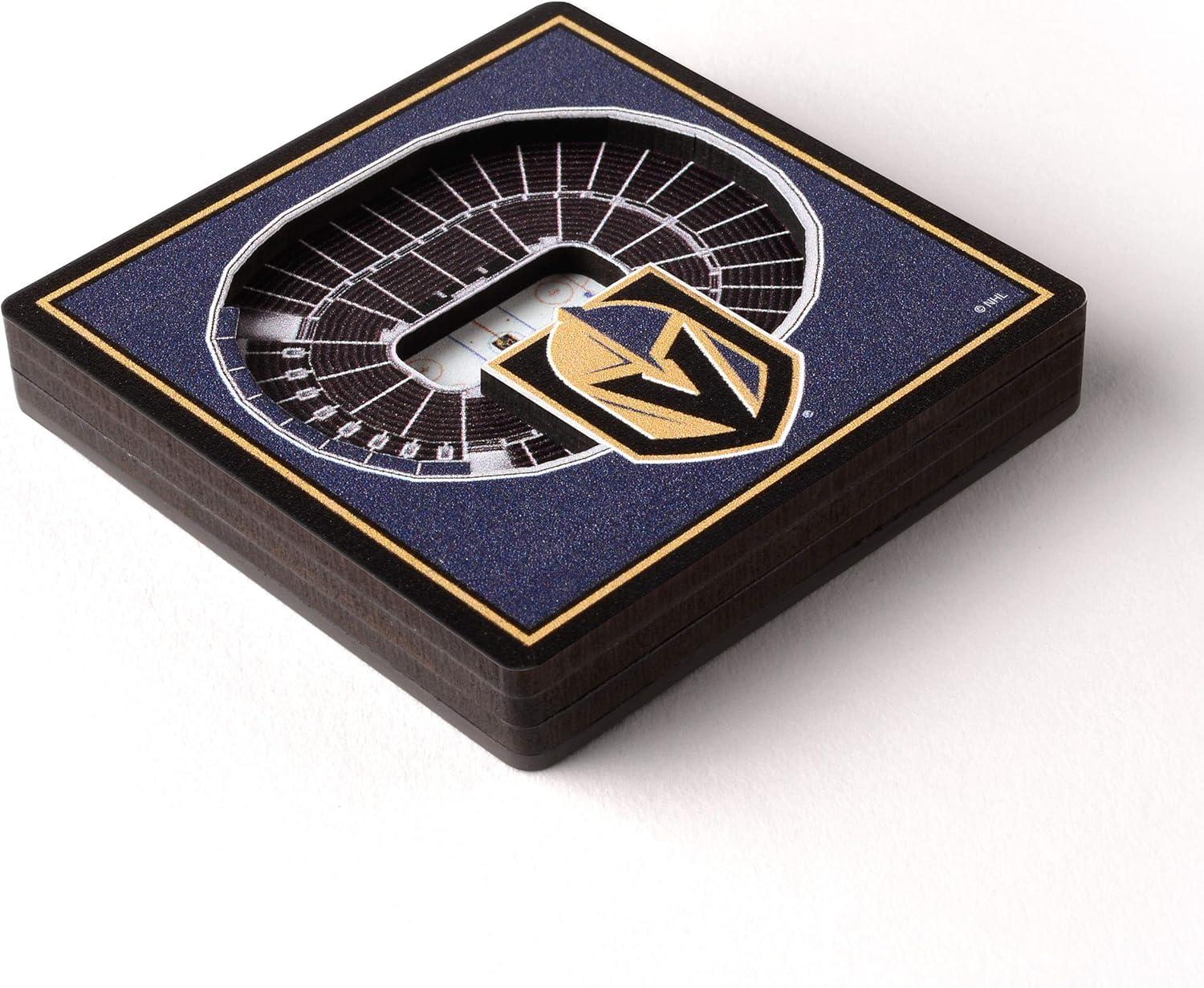 imageYouTheFan NHL Boston Bruins 3D StadiumView Magnets TD GardenVegas Golden Knights