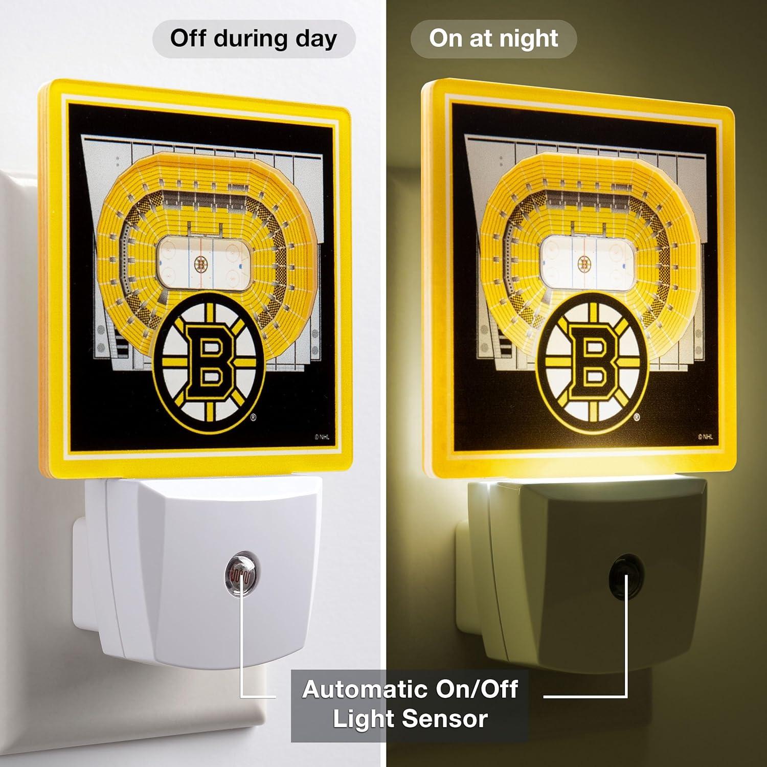 imageYouTheFan NHL Boston Bruins StadiumView Nite Light
