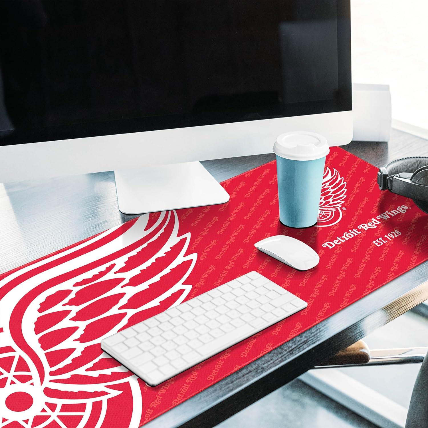 imageYouTheFan NHL Detroit Red Wings Logo Series Desk Pad SMU