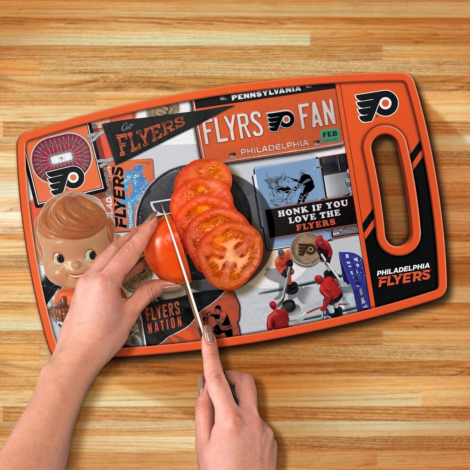 imageYouTheFan NHL Retro Series Cutting BoardPhiladelphia Flyers