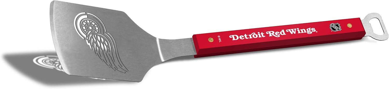 imageYouTheFan NHL Spirit Series Sportula Stainless Steel Grilling SpatulaDetroit Red Wings