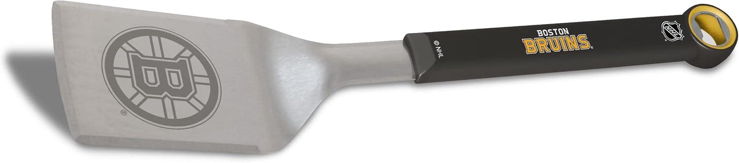 imageYouTheFan NHL Stainless Steel BBQ Spatula with Bottle OpenerBoston Bruins