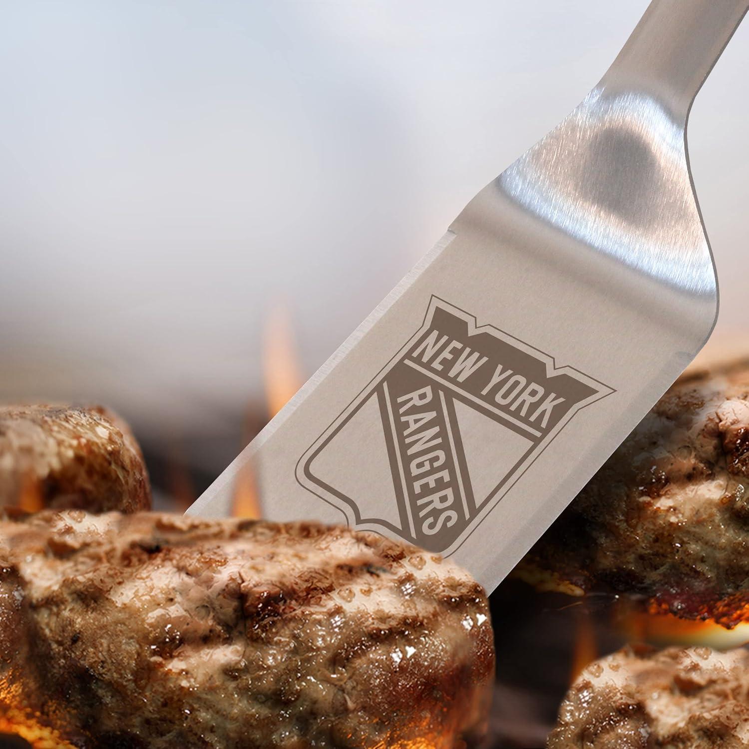 imageYouTheFan NHL Stainless Steel BBQ Spatula with Bottle OpenerNew York Rangers