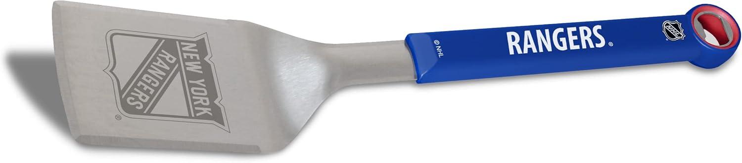 imageYouTheFan NHL Stainless Steel BBQ Spatula with Bottle OpenerNew York Rangers