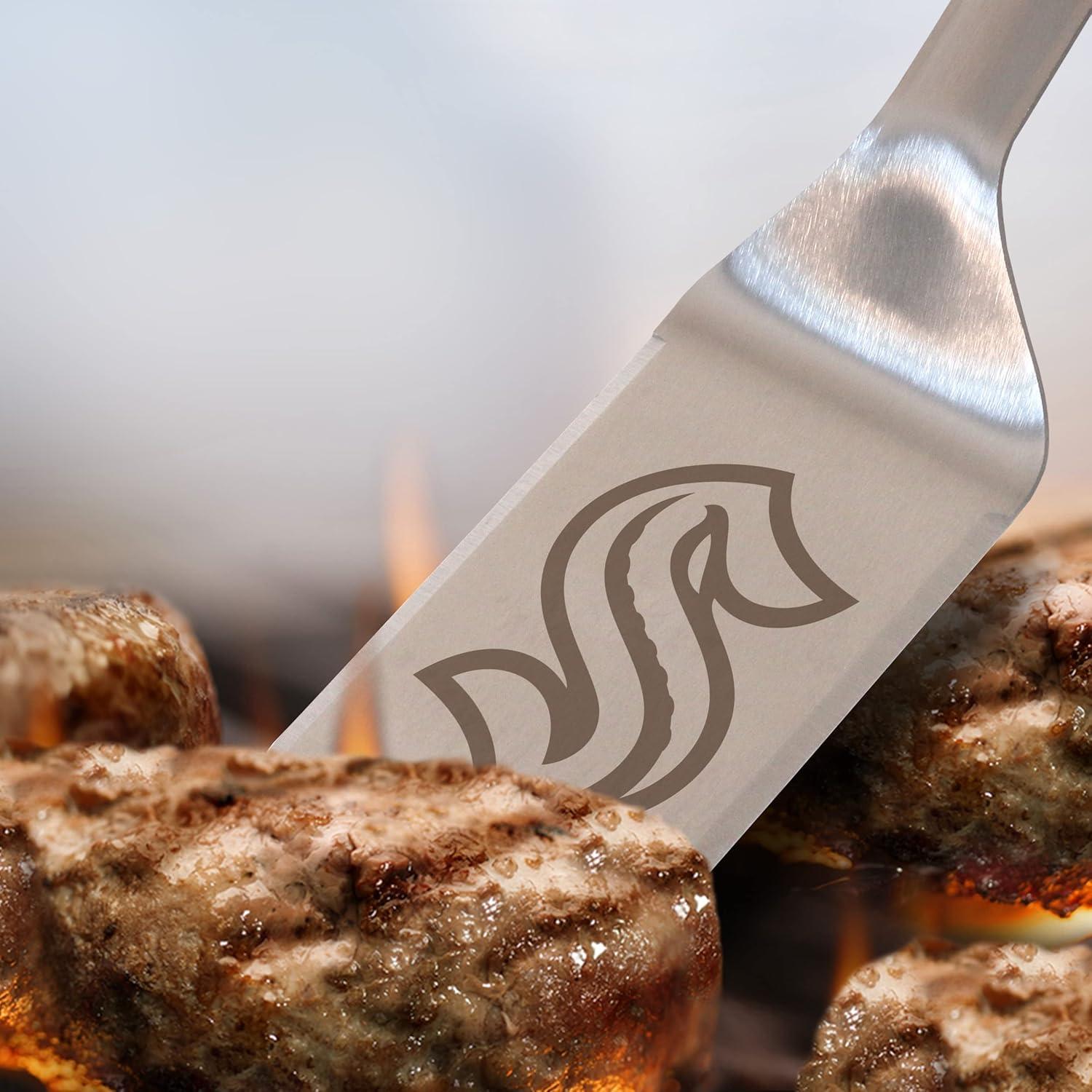 imageYouTheFan NHL Stainless Steel BBQ Spatula with Bottle OpenerSeattle Kraken