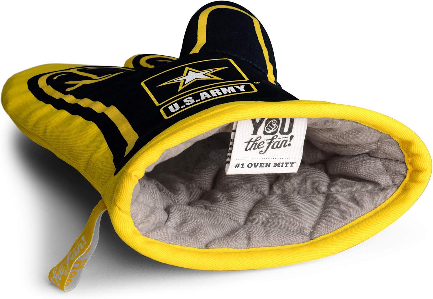 imageYouTheFan Worlds Best Dad 1 Oven MittUS Army