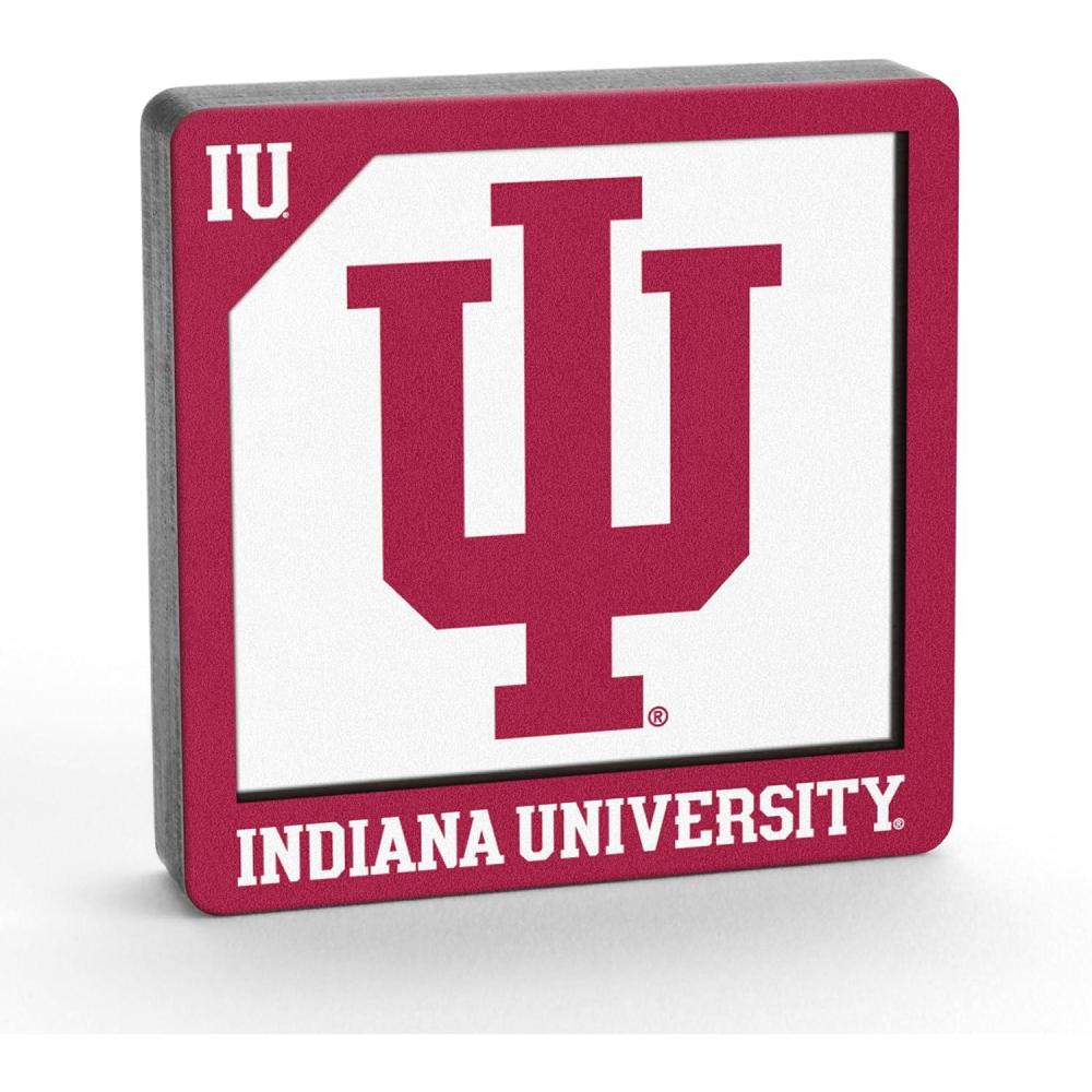 imageYouTheFan NCAA 3D Logo Series MagnetIndiana Hoosiers