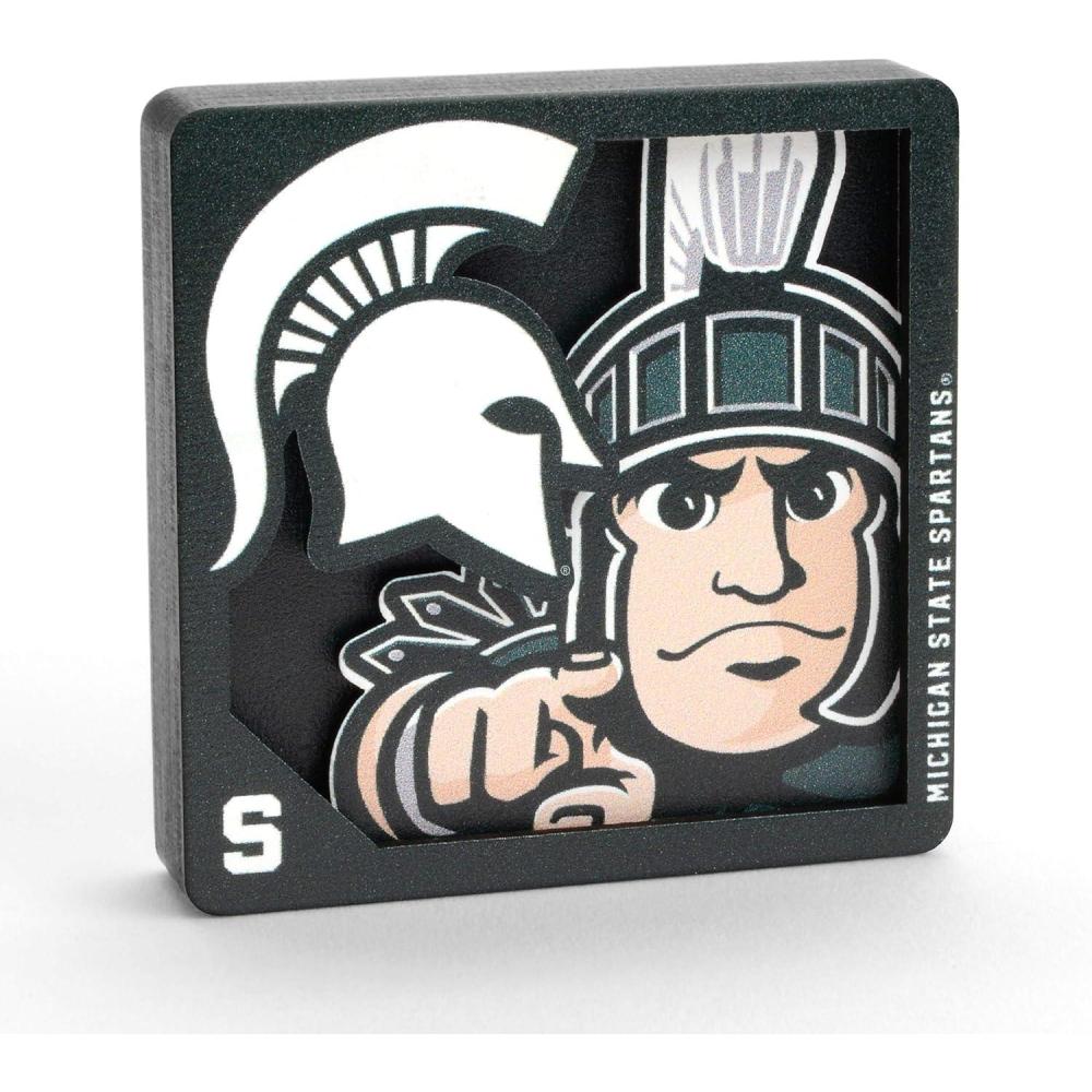 imageYouTheFan NCAA 3D Logo Series MagnetMichigan State Spartans