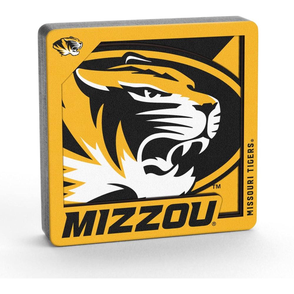 imageYouTheFan NCAA 3D Logo Series MagnetMissouri Tigers